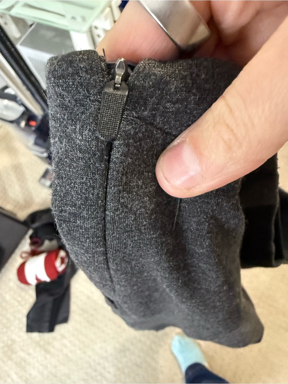 KIT + ACE | Grey Trousers Size 8 - Picture 6 of 7